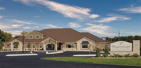 Pagenkopf funeral home - Pagenkopf Funeral Home has moved into a bigger location in Summit at 2228 N. Silver Maple Lane. The new Pagenkopf Funeral Home facility can accommodate small and large services as they now have ...